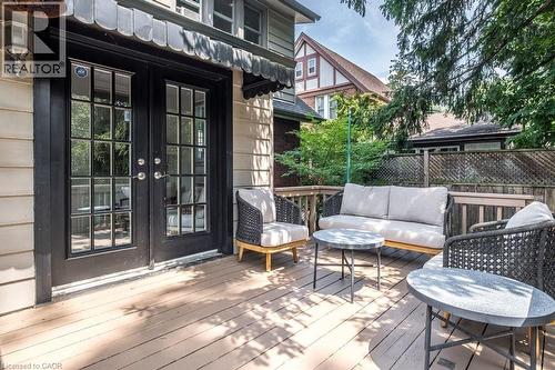 100 Dalewood Crescent, Hamilton, ON - Outdoor With Deck Patio Veranda With Exterior