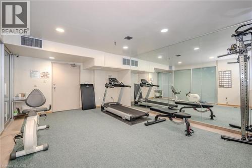 93 Westwood Road Unit# 607, Guelph, ON - Indoor Photo Showing Gym Room