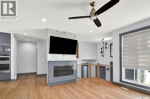 519 Kenaschuk Way, Saskatoon, SK - Indoor With Fireplace