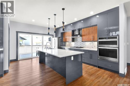 519 Kenaschuk Way, Saskatoon, SK - Indoor Photo Showing Kitchen With Upgraded Kitchen