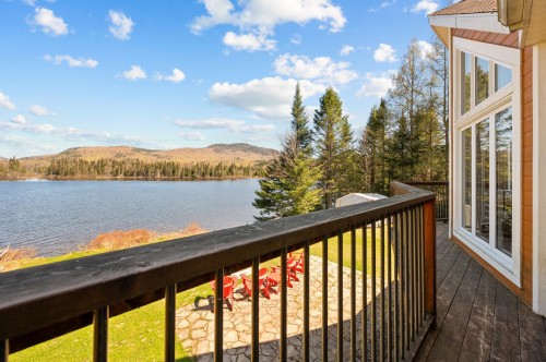 Terrasse - 55 Ch. Bélair, Val-Des-Lacs, QC - Outdoor With Body Of Water With View
