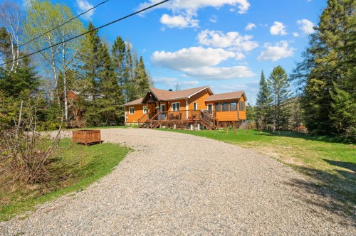 Façade - 55 Ch. Bélair, Val-Des-Lacs, QC - Outdoor With Deck Patio Veranda