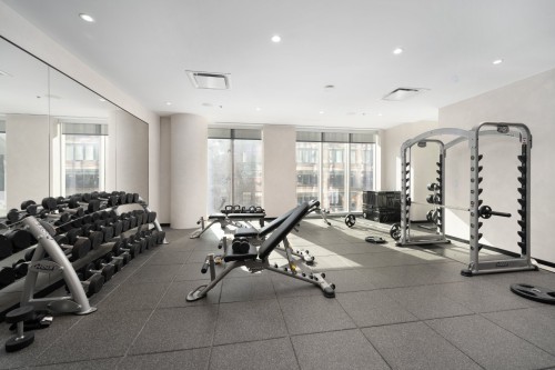 Salle d'exercice - 4309-1205 Place Phillips, Montréal (Ville-Marie), QC - Indoor Photo Showing Gym Room
