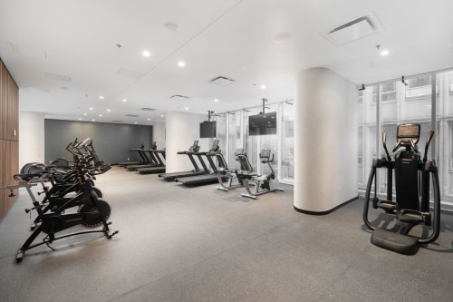 Salle d'exercice - 4309-1205 Place Phillips, Montréal (Ville-Marie), QC - Indoor Photo Showing Gym Room