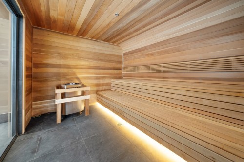 Sauna - 4309-1205 Place Phillips, Montréal (Ville-Marie), QC - Indoor Photo Showing Other Room