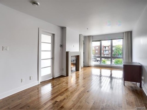 Living Room - 307-11891 Rue Lachapelle, Montréal (Ahuntsic-Cartierville), QC - Indoor With Fireplace