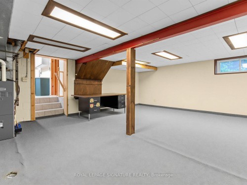 162 Bathgate Drive, Toronto, ON - Indoor Photo Showing Basement