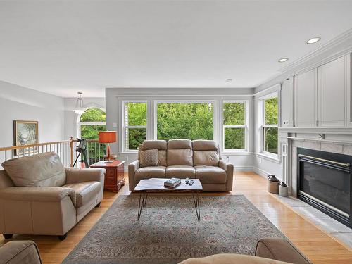 17 Oakley Avenue, Halifax, NS - Indoor Photo Showing Living Room With Fireplace
