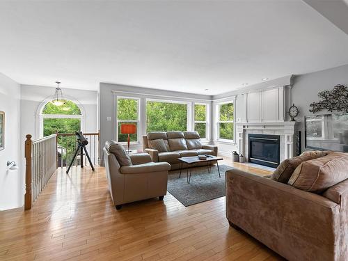 17 Oakley Avenue, Halifax, NS - Indoor Photo Showing Living Room With Fireplace