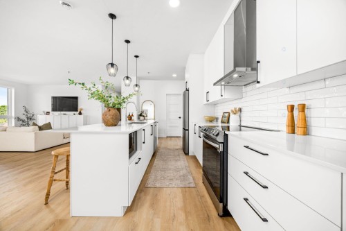Cuisine - 401-75 Rue Richelieu, Saint-Jean-Sur-Richelieu, QC - Indoor Photo Showing Kitchen With Upgraded Kitchen