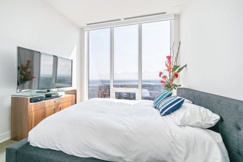 Chambre à coucher principale - Ph5303-1288 Rue St-Antoine O., Montréal (Ville-Marie), QC 