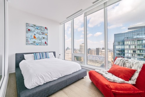 Chambre à coucher - Ph5303-1288 Rue St-Antoine O., Montréal (Ville-Marie), QC 