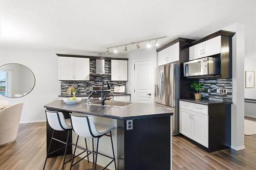 220 Thorn Dr, Winnipeg, MB - Indoor Photo Showing Kitchen With Double Sink