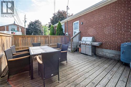 47 Brucedale Avenue E, Hamilton, ON - Outdoor With Deck Patio Veranda With Exterior
