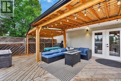 315 Caskey Drive, Melfort, SK - Outdoor With Deck Patio Veranda With Exterior