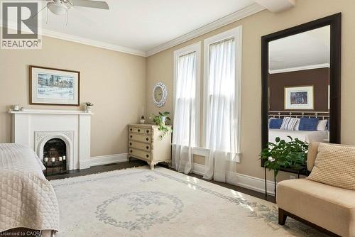 377 Hess Street S, Hamilton, ON - Indoor With Fireplace