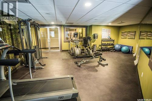 210 1220 Blackfoot Drive, Regina, SK - Indoor Photo Showing Gym Room