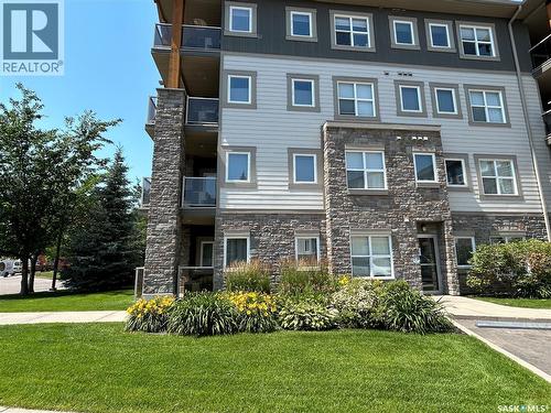 210 1220 Blackfoot Drive, Regina, SK - Outdoor With Balcony With Facade