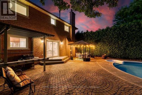 4544 The Gallops, Mississauga, ON - Outdoor With In Ground Pool With Deck Patio Veranda