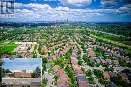 Reputable St. Rose of Lima School just door steps - 4544 The Gallops, Mississauga, ON - Outdoor With View