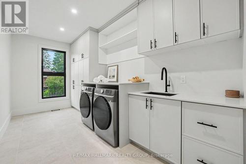 2nd floor laundry room. - 218 Woodland Avenue, Ottawa, ON - Indoor Photo Showing Laundry Room