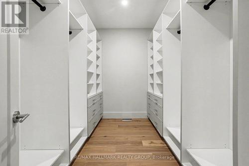 Built-in closet organizers. - 218 Woodland Avenue, Ottawa, ON - Indoor