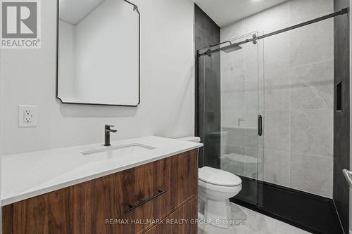 3 piece ensuite for 2nd bedroom. - 218 Woodland Avenue, Ottawa, ON - Indoor Photo Showing Bathroom