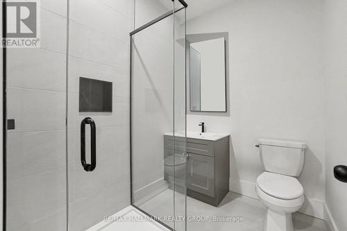 3 piece ensuite bathroom. - 218 Woodland Avenue, Ottawa, ON - Indoor Photo Showing Bathroom
