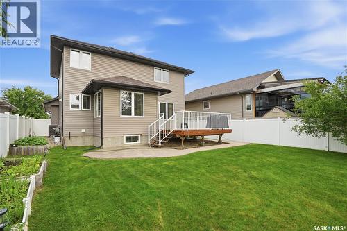 110 Stepney Crescent, Saskatoon, SK - Outdoor With Deck Patio Veranda With Exterior