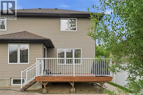 110 Stepney Crescent, Saskatoon, SK - Outdoor With Deck Patio Veranda With Exterior