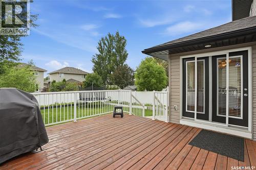 110 Stepney Crescent, Saskatoon, SK - Outdoor With Deck Patio Veranda With Exterior