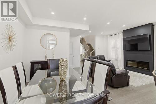 94 Conarty Crescent, Whitby, ON - Indoor With Fireplace