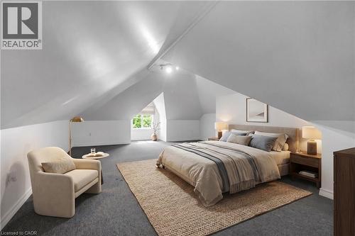 loft, virtually staged - 60 Berkley Road, Cambridge, ON - Indoor Photo Showing Bedroom