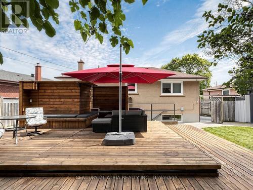 22 Jeffton Crescent, Toronto, ON - Outdoor With Deck Patio Veranda With Exterior