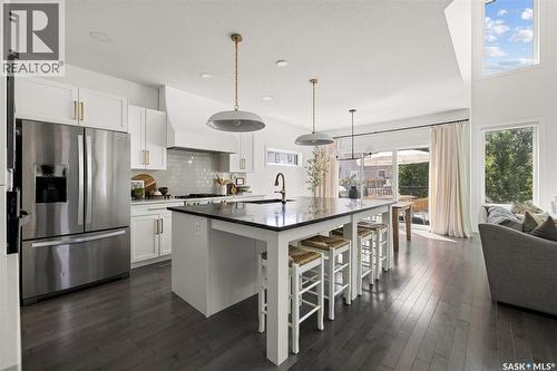 5196 Aviator Crescent, Regina, SK - Indoor Photo Showing Kitchen With Stainless Steel Kitchen With Upgraded Kitchen