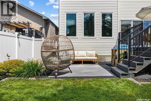 5196 Aviator Crescent, Regina, SK - Outdoor With Deck Patio Veranda With Exterior