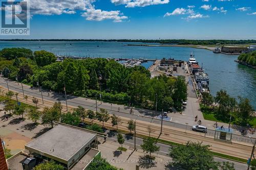 View of the water from the Rooftop Terrace - 707 - 550 Queens Quay W, Toronto, ON - Outdoor With Body Of Water With View