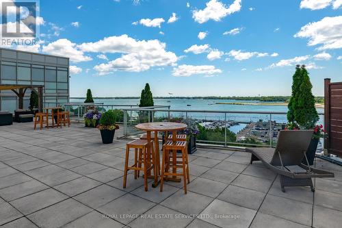 Rooftop Terrace - 707 - 550 Queens Quay W, Toronto, ON - Outdoor With Body Of Water With View