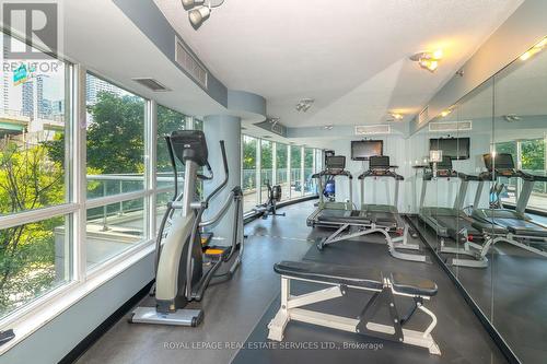 Gym - 707 - 550 Queens Quay W, Toronto, ON - Indoor Photo Showing Gym Room