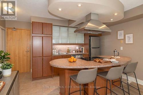 Virtually Staged Kitchen - 707 - 550 Queens Quay W, Toronto, ON - Indoor Photo Showing Dining Room