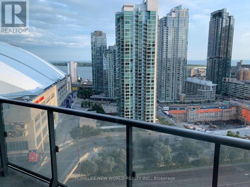 2607 - 361 Front Street, Toronto, ON - Outdoor With Balcony With View