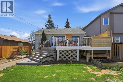 816 Empress Street, Saskatoon, SK - Outdoor With Deck Patio Veranda With Exterior