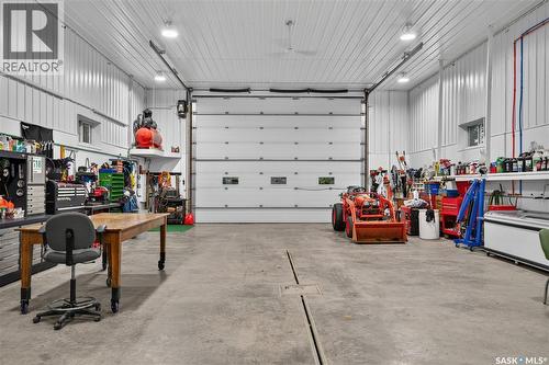 Schapansky Acreage, Tisdale Rm No. 427, SK - Indoor Photo Showing Garage