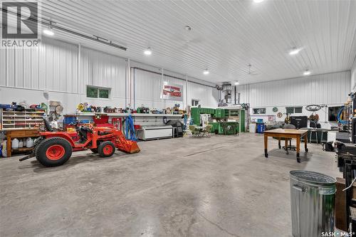 Schapansky Acreage, Tisdale Rm No. 427, SK - Indoor Photo Showing Garage