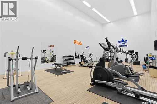108G 1121 Mckercher Drive, Saskatoon, SK - Indoor Photo Showing Gym Room