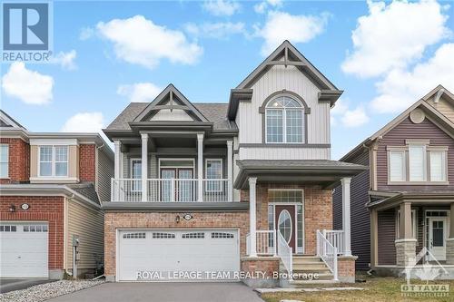 114 Bartonia Circle, Ottawa, ON - Outdoor With Balcony With Facade
