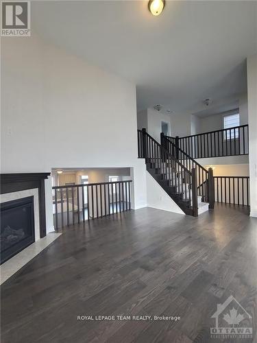 114 Bartonia Circle, Ottawa, ON - Indoor With Fireplace