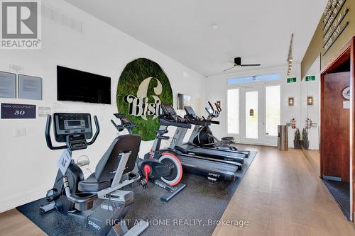 507 - 4 Spice Way, Barrie, ON - Indoor Photo Showing Gym Room