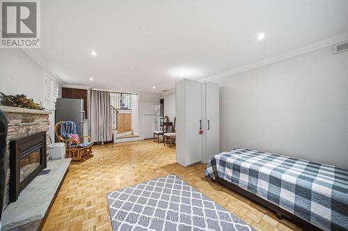 6346 Neuchatel Road, Mississauga, ON - Indoor Photo Showing Bedroom With Fireplace