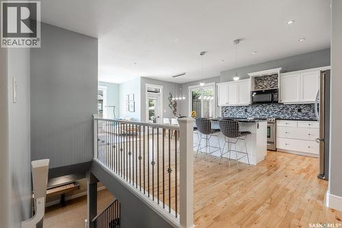 419 Paton Place, Saskatoon, SK - Indoor Photo Showing Kitchen With Upgraded Kitchen
